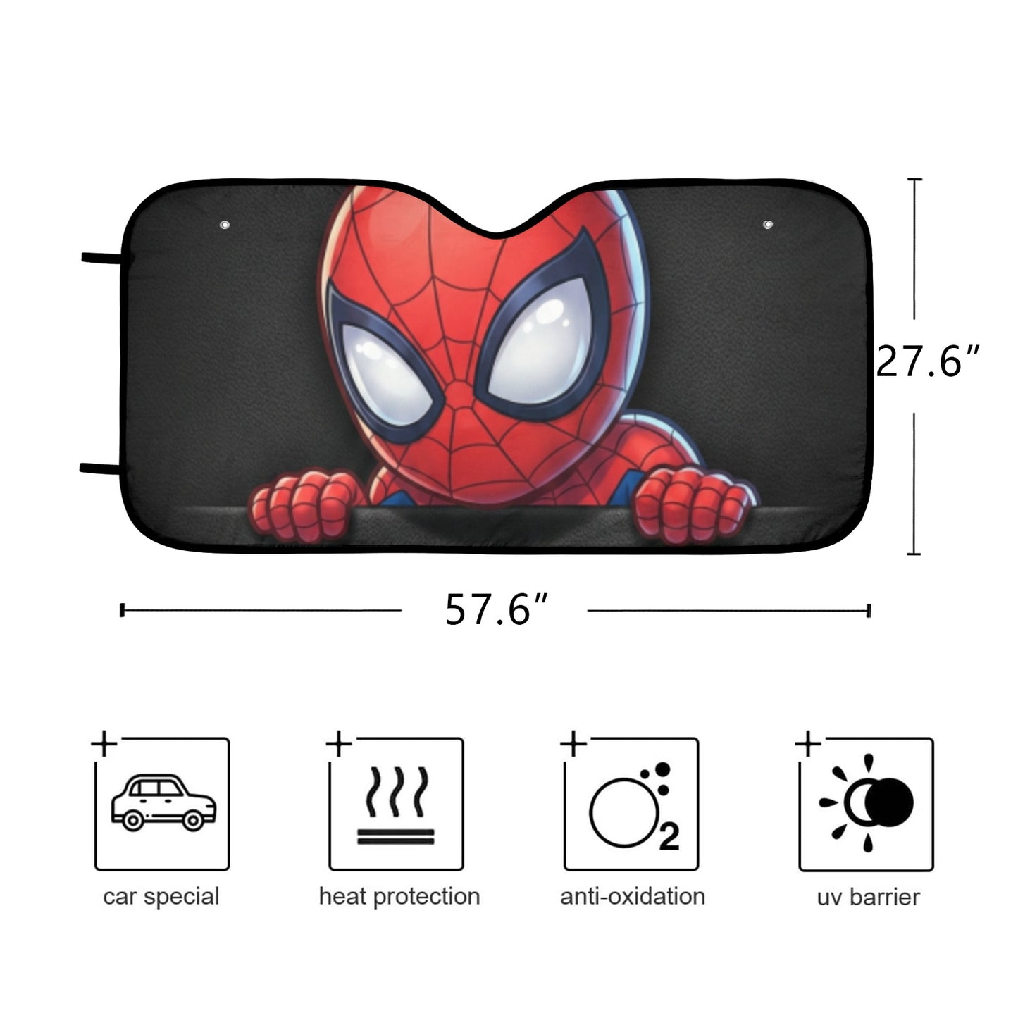 Spider-Man Auto Car Sun Shade
