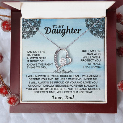 Daughter Necklace From Dad - Gift Idea For Daughter