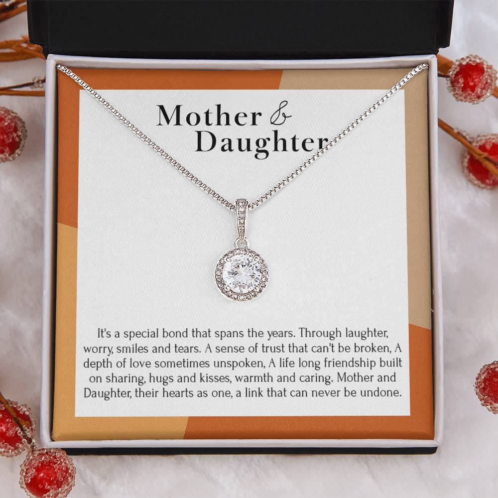 Mother & Daughter Eternal Hope Necklace - Perfect Birthday Gift for Daughter