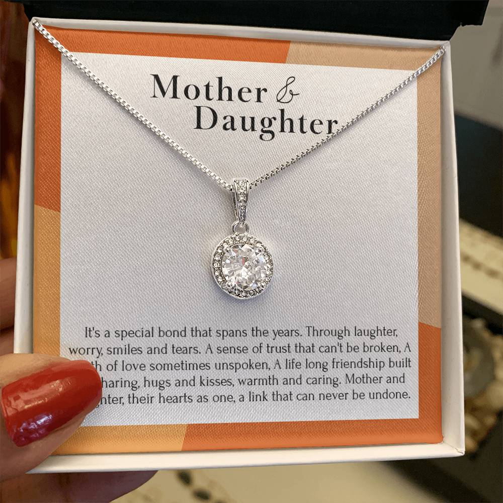 Mother & Daughter Eternal Hope Necklace - Perfect Birthday Gift for Daughter