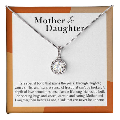 Mother & Daughter Eternal Hope Necklace - Perfect Birthday Gift for Daughter