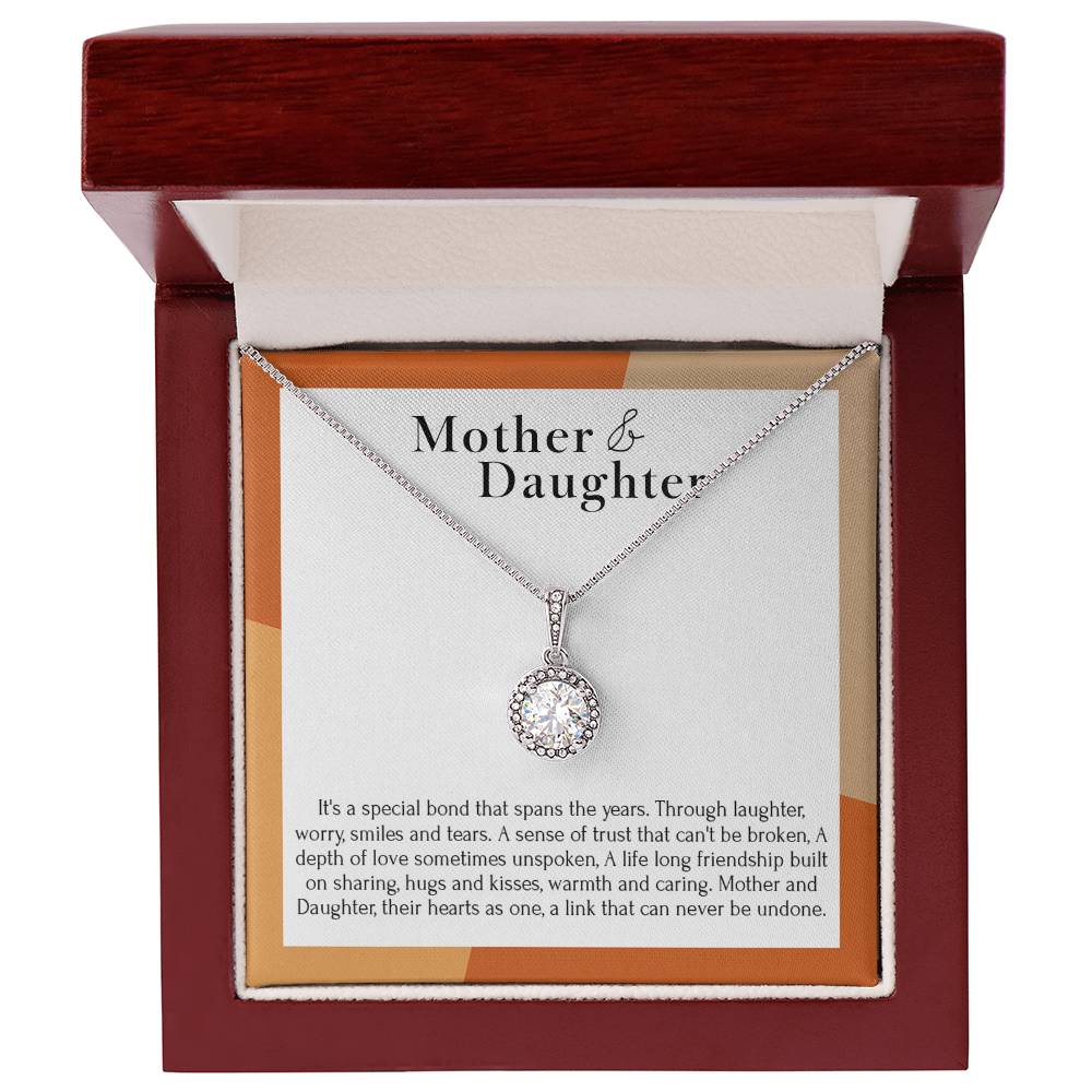 Mother & Daughter Eternal Hope Necklace - Perfect Birthday Gift for Daughter