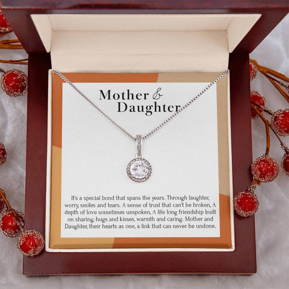 Mother & Daughter Eternal Hope Necklace - Perfect Birthday Gift for Daughter