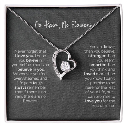 To My Daughter Forever Love Necklace - Gift For Daughter