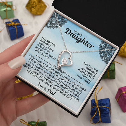 Daughter Necklace From Dad - Gift Idea For Daughter