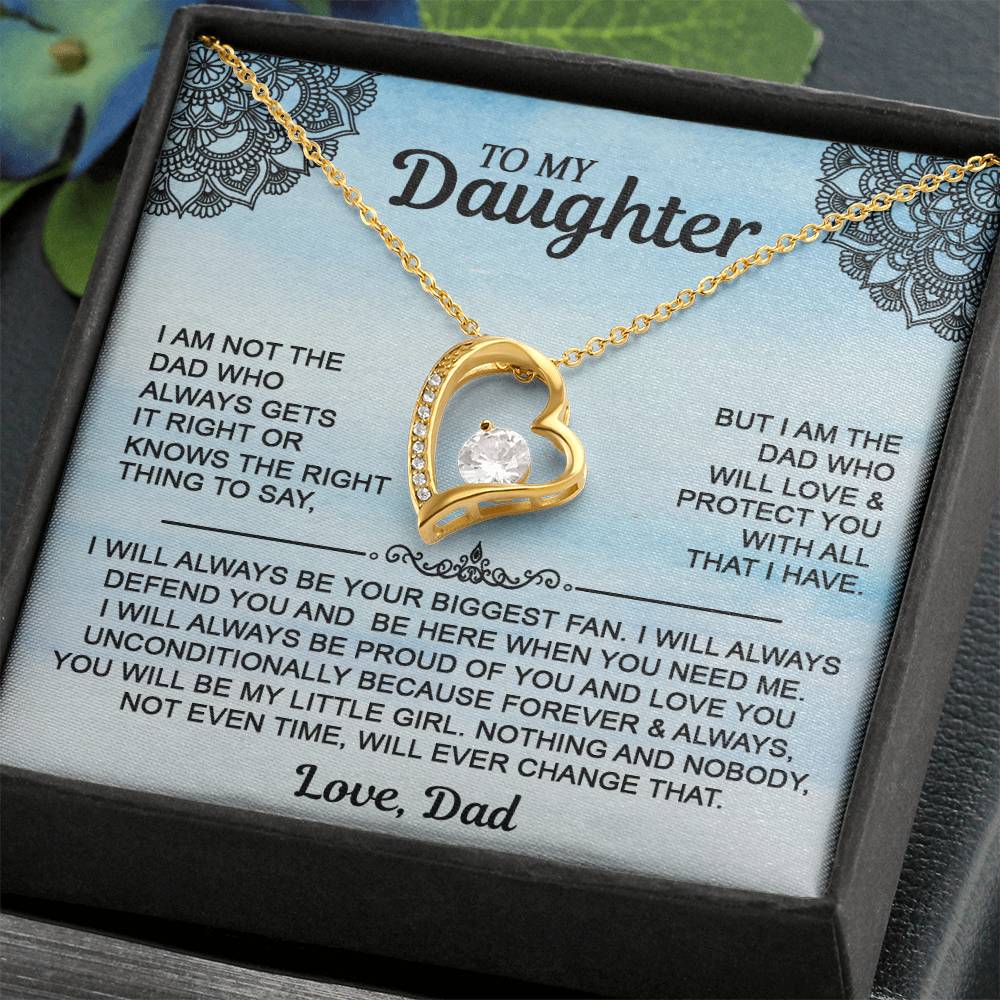 Daughter Necklace From Dad - Gift Idea For Daughter