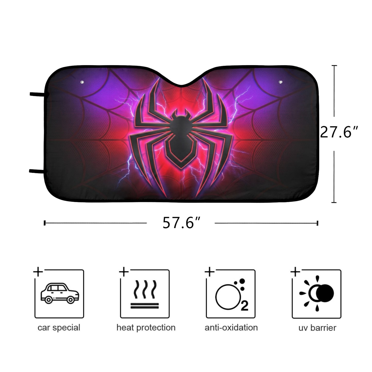 Spider-Man Auto Car Sun Shade