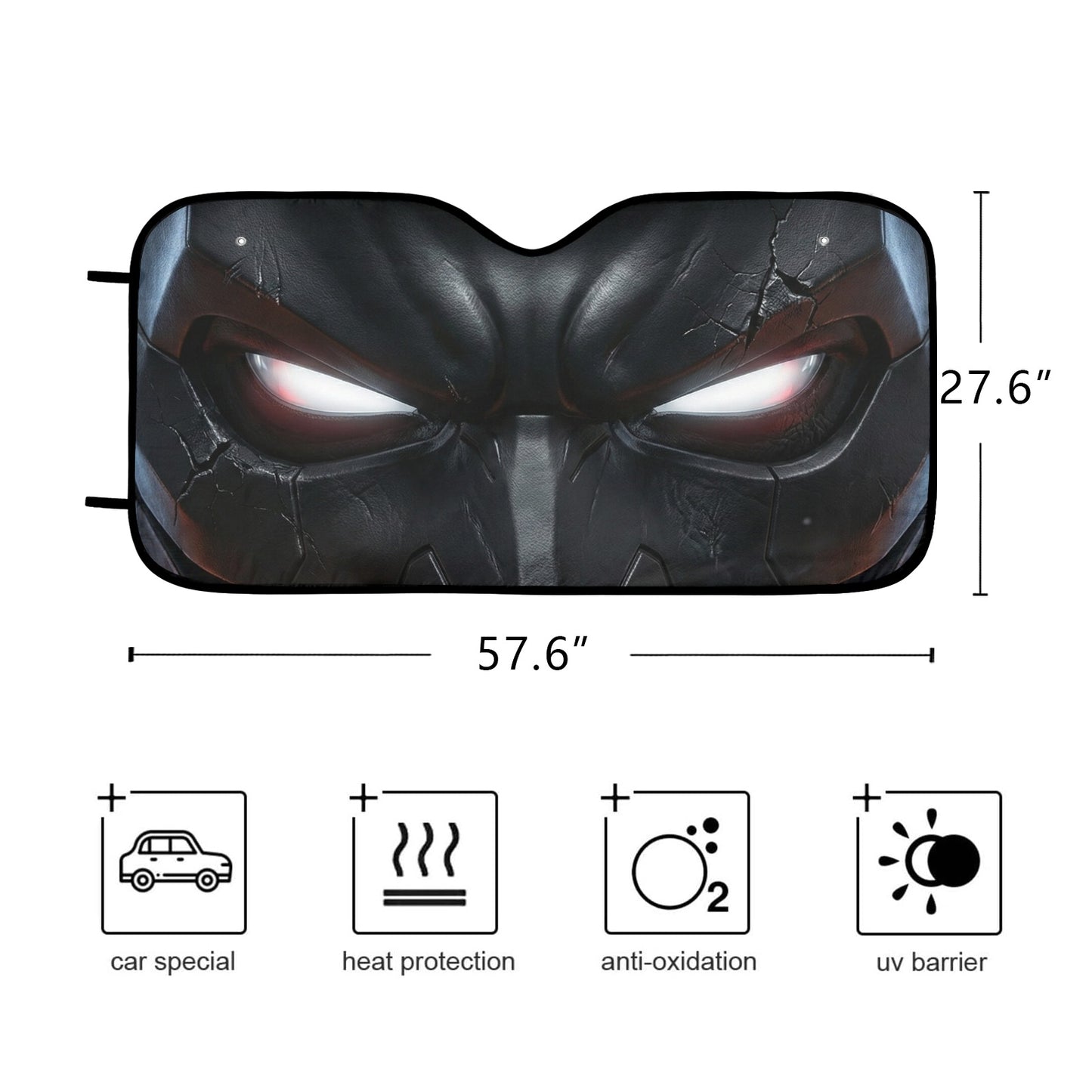 Batman Eyes Auto Car Sun Shade