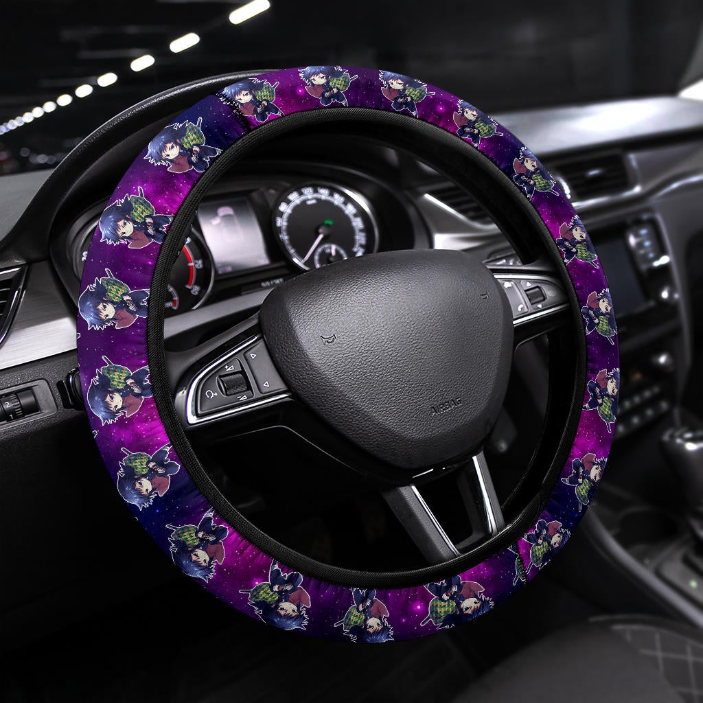 Giyu Tomioka Demon Slayer Anime Premium Custom Car Steering Wheel Cover 2