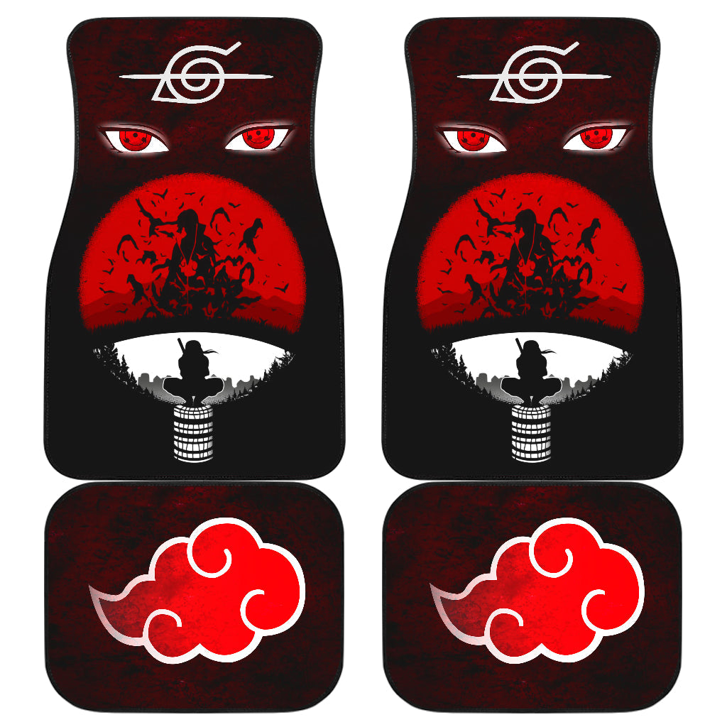 Naruto Anime Car Floor Mats Naruto Akatsuki Itachi Uchiha Car Accessories Ci011905