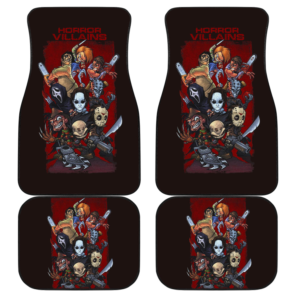 Characters Horror Film Halloween Car Floor Mats Horror Movie Car Accessories Ci091021