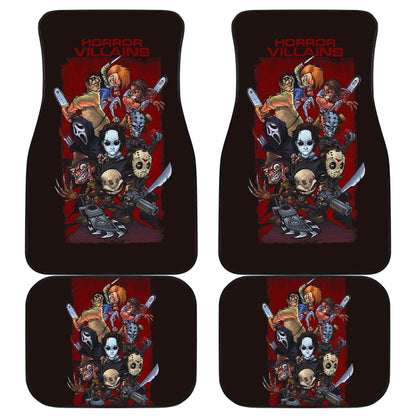 Characters Horror Film Halloween Car Floor Mats Horror Movie Car Accessories Ci091021