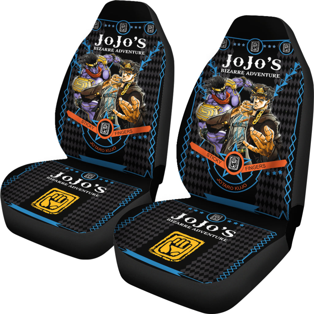 JoJo Bizarre Adventure Jotaro Car Seat Covers