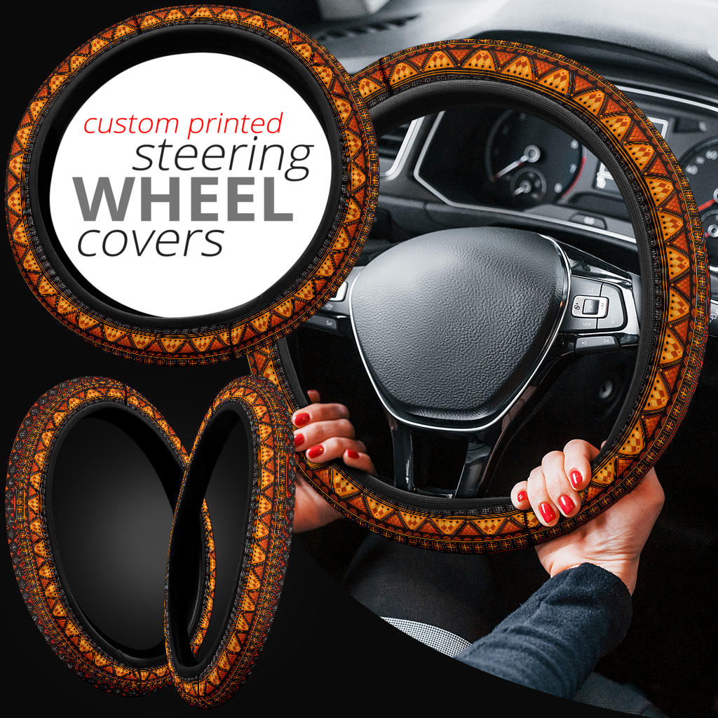 Native American Premium Car Steering Wheel Cover
