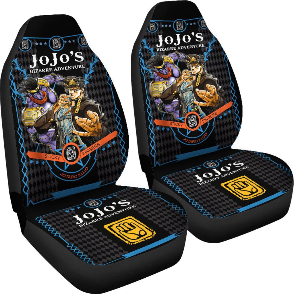 JoJo Bizarre Adventure Jotaro Car Seat Covers