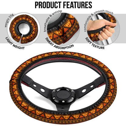 Native American Premium Car Steering Wheel Cover