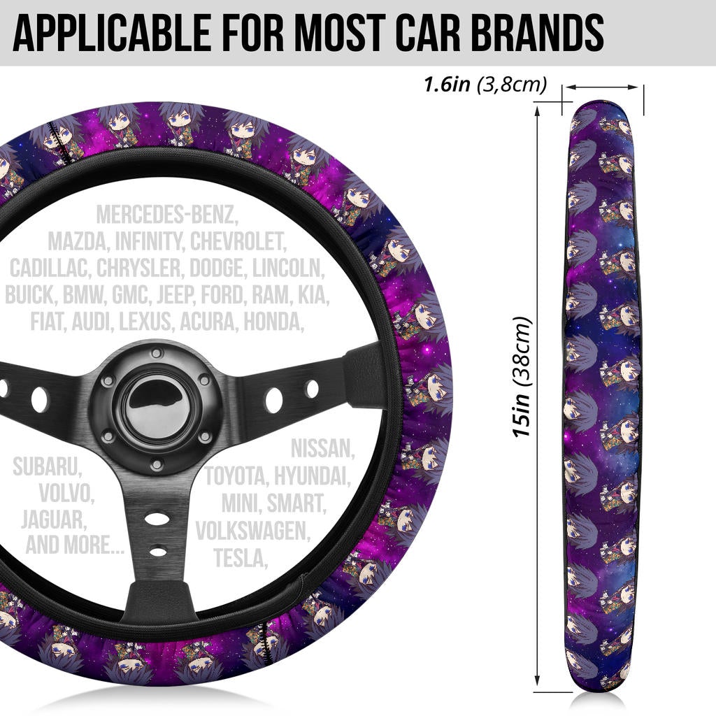 Giyu Tomioka Demon Slayer Anime Premium Custom Car Steering Wheel Cover 5