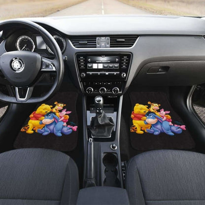 Pooh And Friend Car Floor Mats Universal Fit