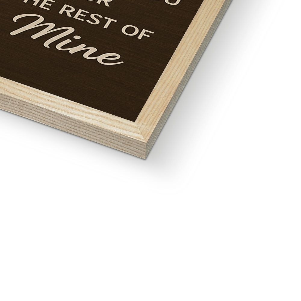 Personalized Dog Memorial Gift – Custom Photo Canvas & Framed Poster