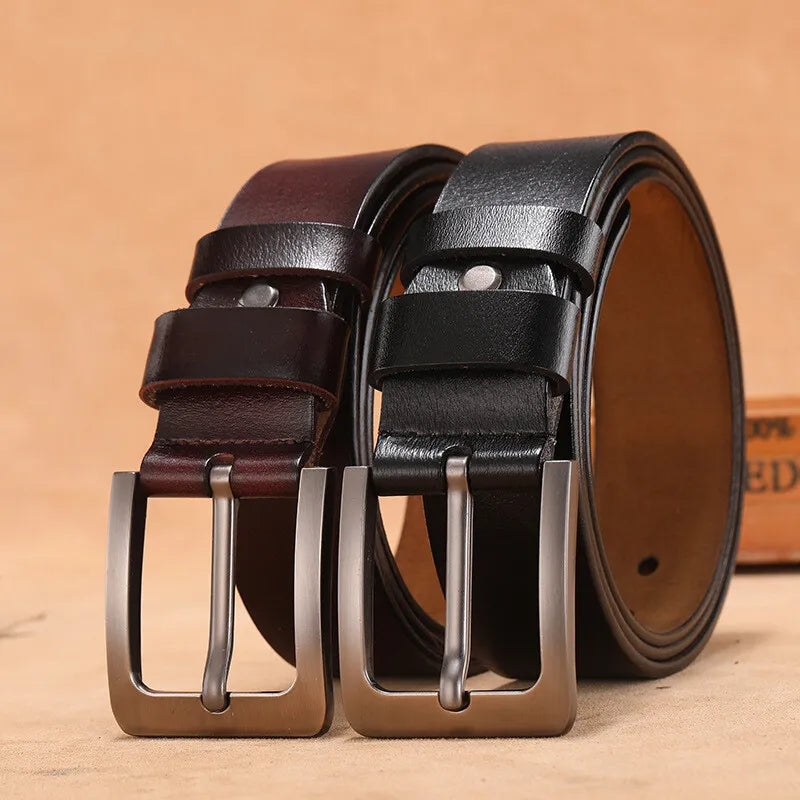 You Lucky Bastard - Personalized Engraved Leather Belt