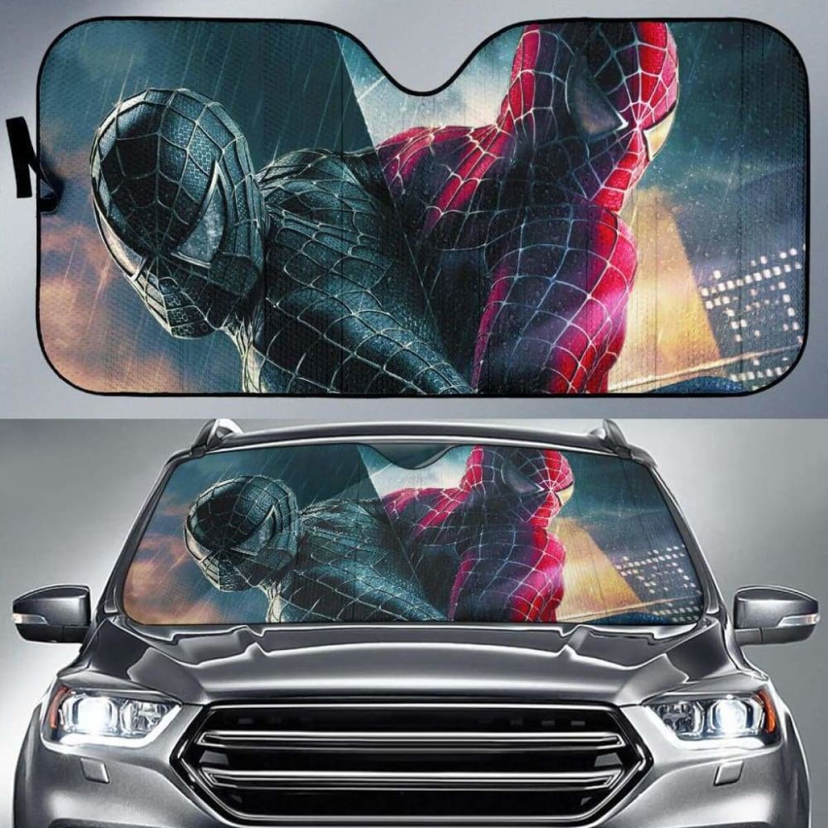 Spider man auto sun shade 918b Universal Fit