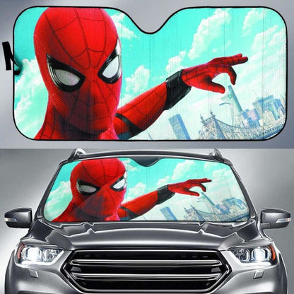 Spider man car sun shades 918b Universal Fit