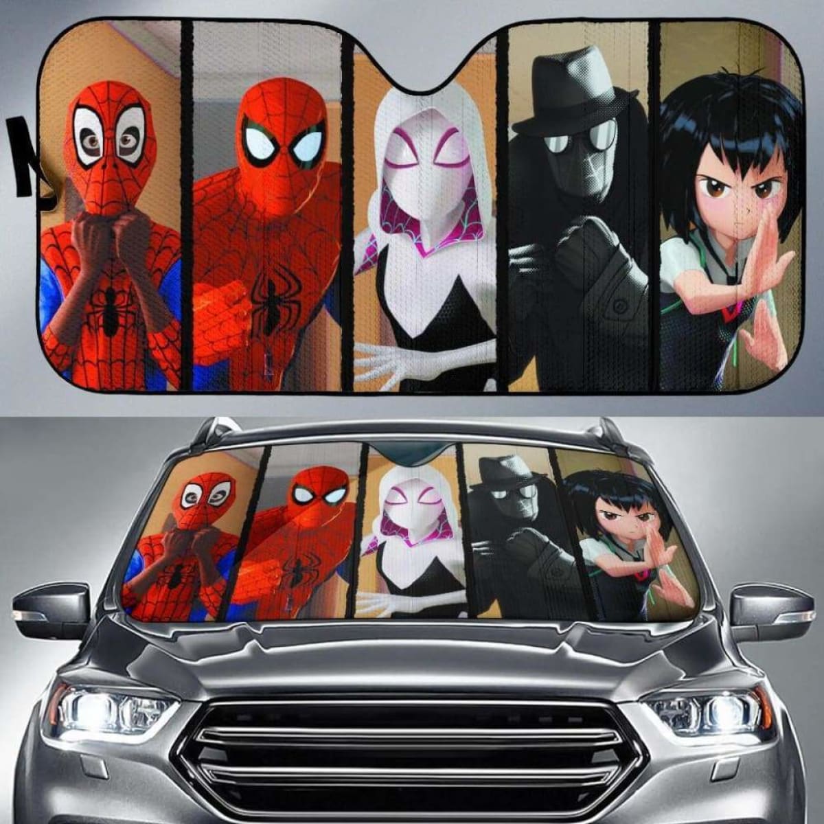 Spider man car sunshades 918b Universal Fit