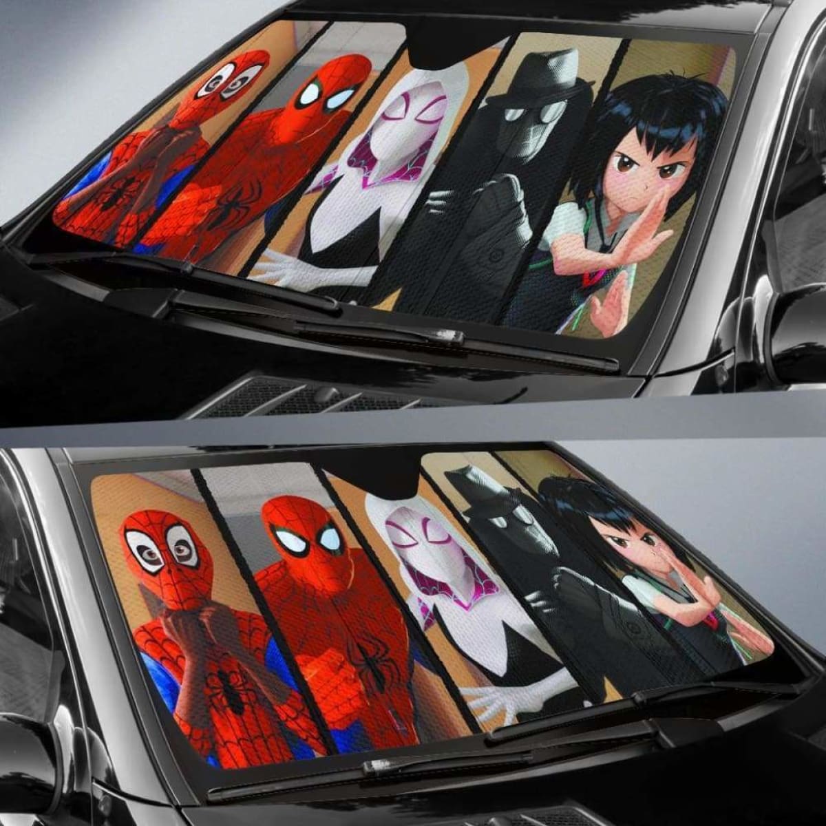 Spider man car sunshades 918b Universal Fit