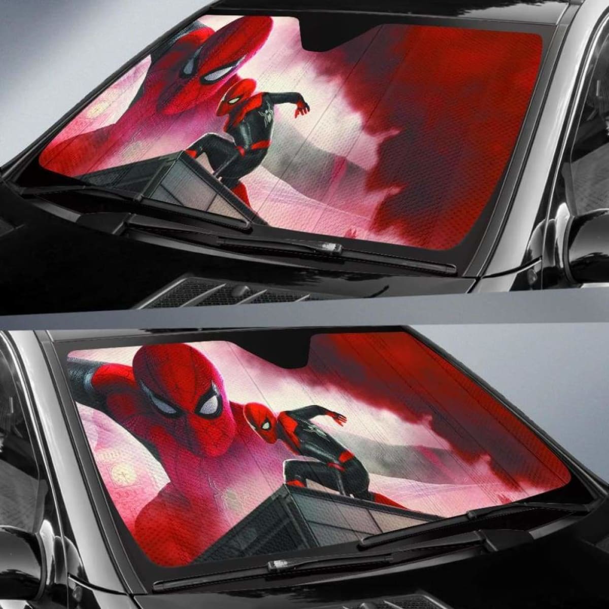Spider man sunshade 918b Universal Fit